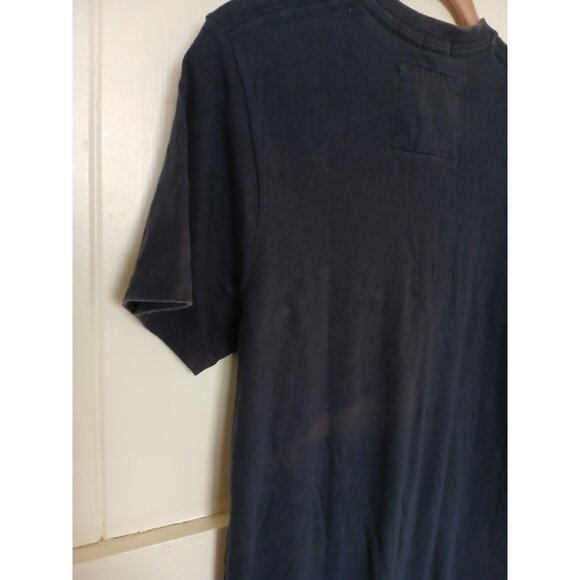Vintage Abercrombie & Fitch Athletic Dept Mens T-Shirt Large Muscle Navy Blue* - Picture 10 of 14